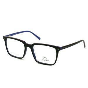 Charles Delon Square Men Black/Red/Blue Frame
